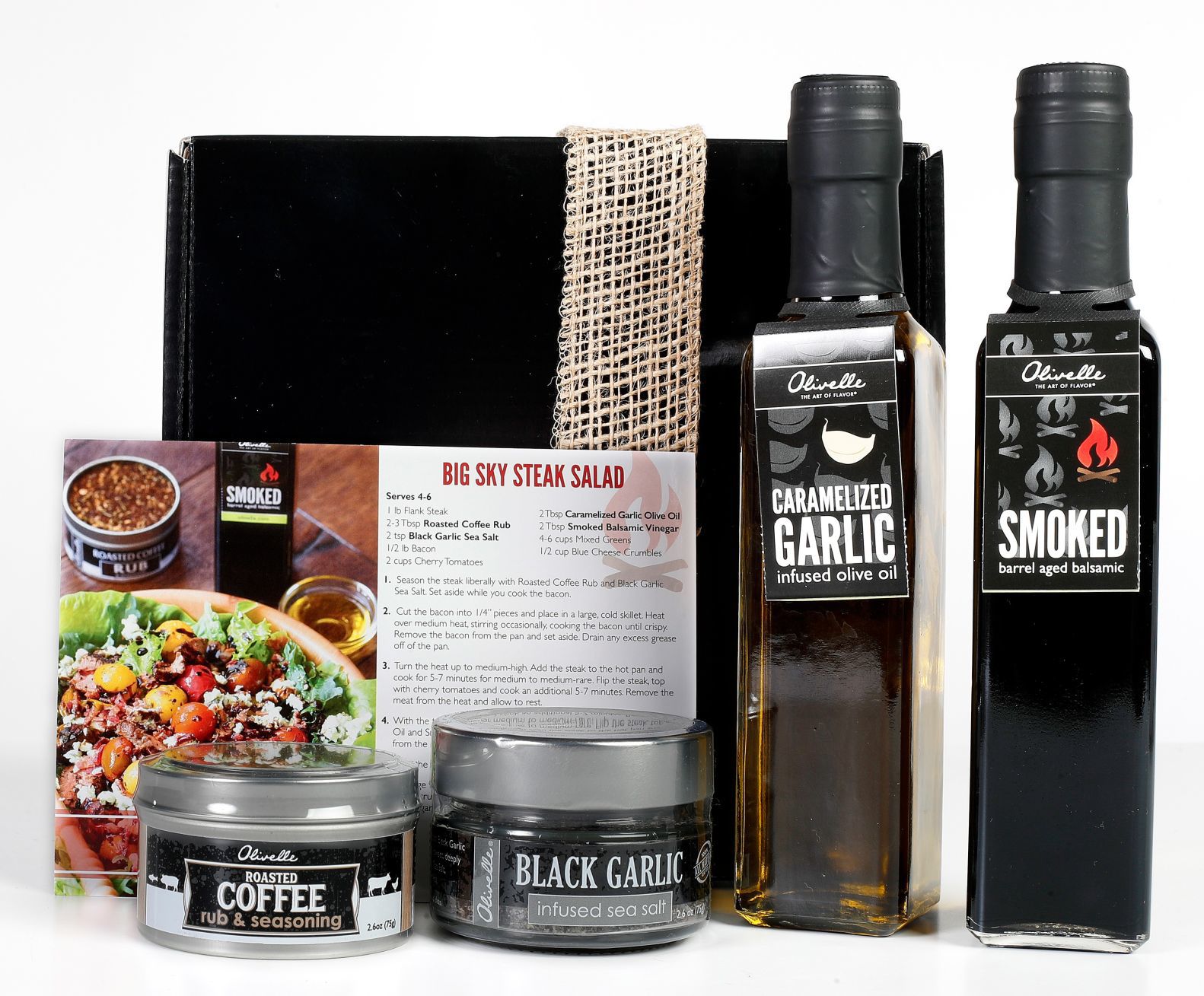 Yellowstone Olive Company Big Sky Steak Salad gift box